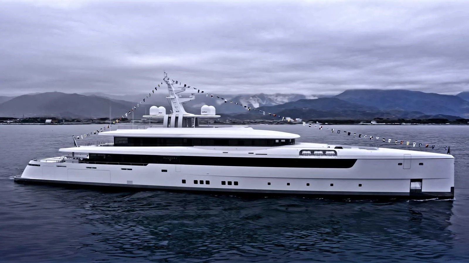 Feadship launches its second largest fully aluminium yacht 'Najiba