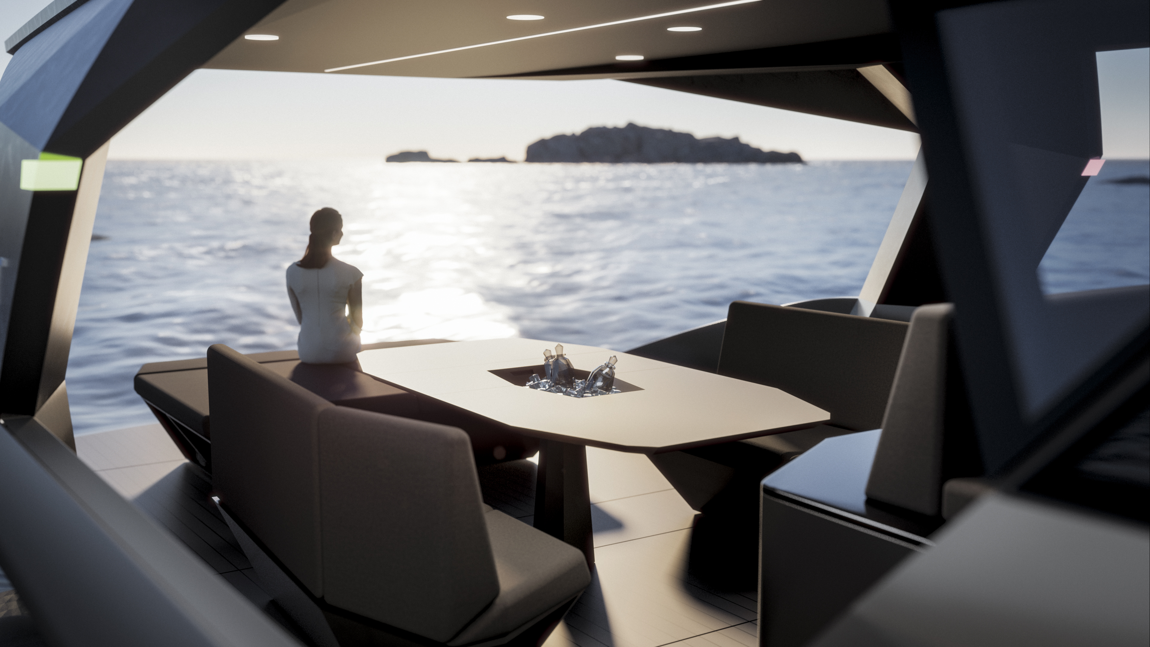 Incredible plan for 'world's largest' flying yacht 'The Open' designed by  BMW that can lift out of the water / Foto cortesía BMW