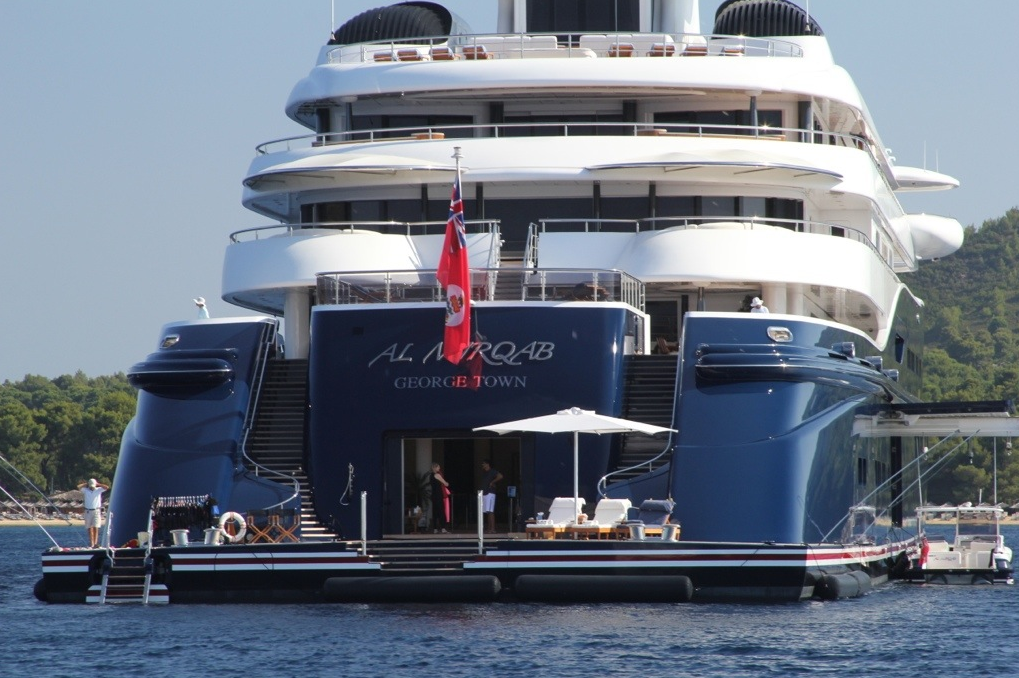 Al Mirqab Spotted In Piraeus Greece Yacht Harbour