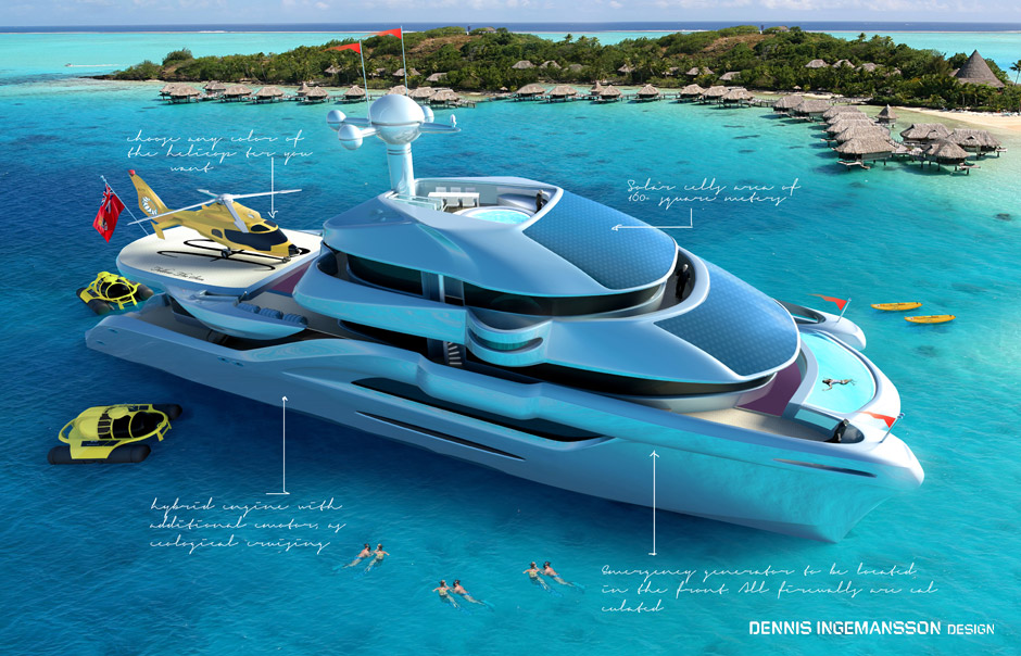 50m yacht concept