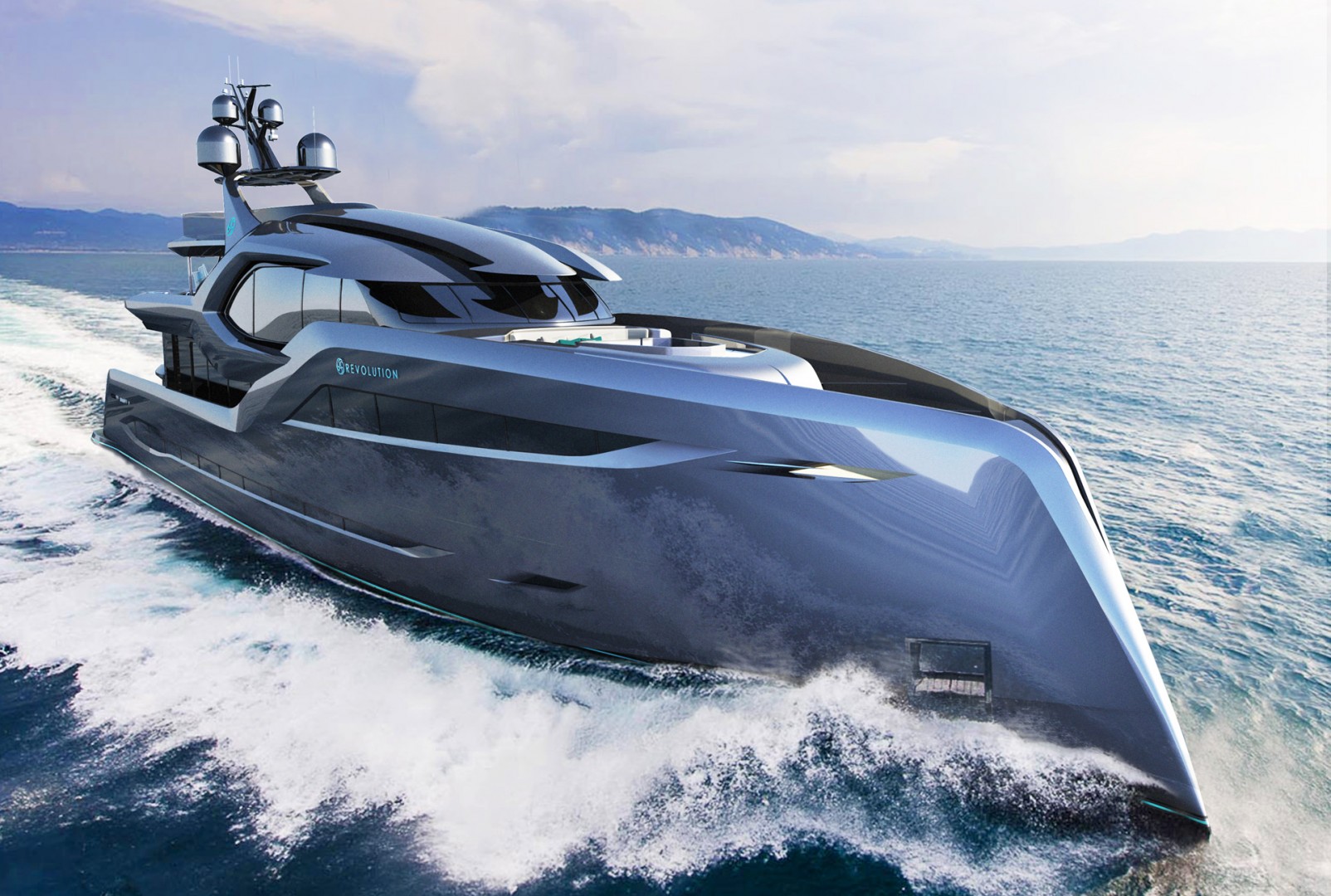 45m revolution concept introduced - yacht harbour