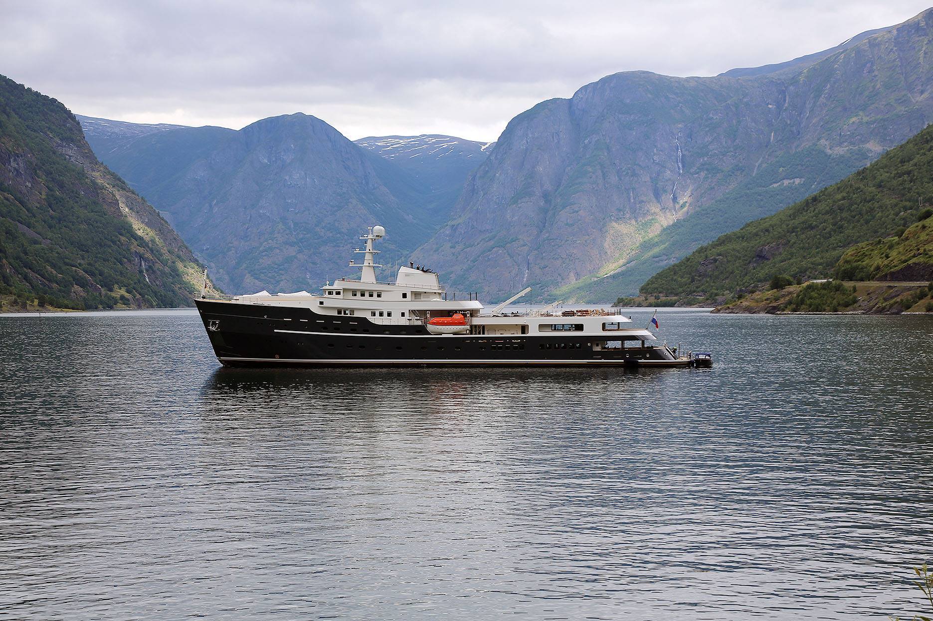 yacht in norway