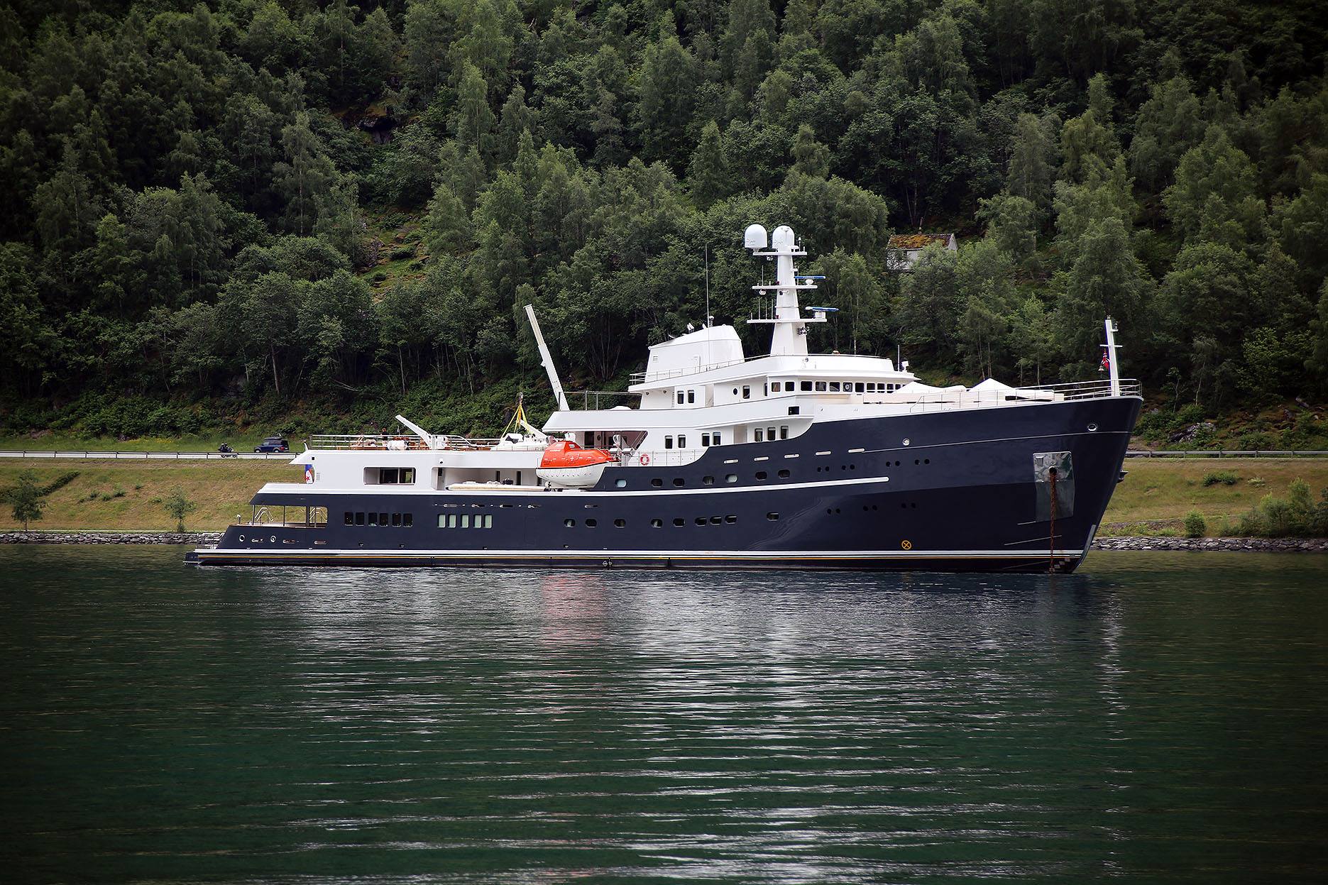 yacht in norway