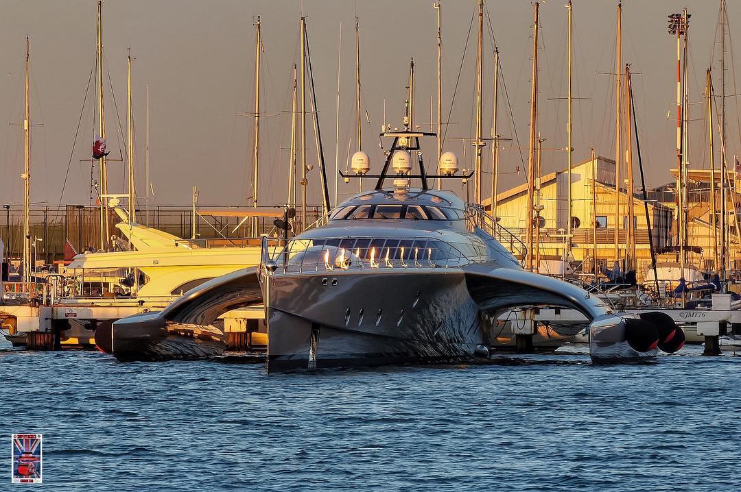 largest trimarans