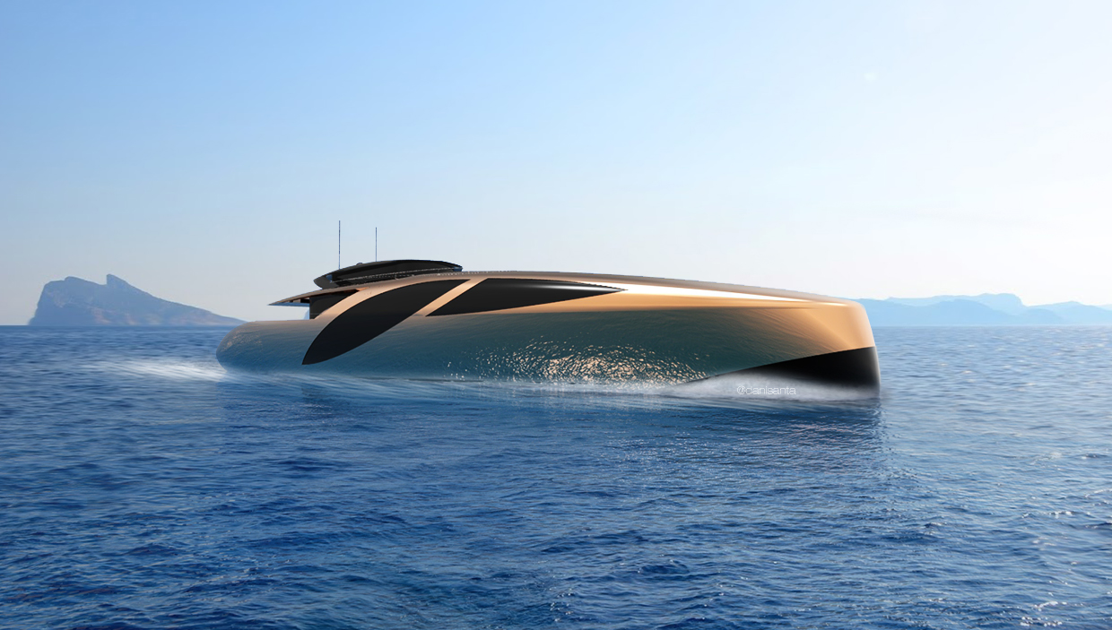 50m M/Y concept Copern introduced - Yacht Harbour