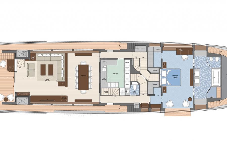 yacht Continental Three