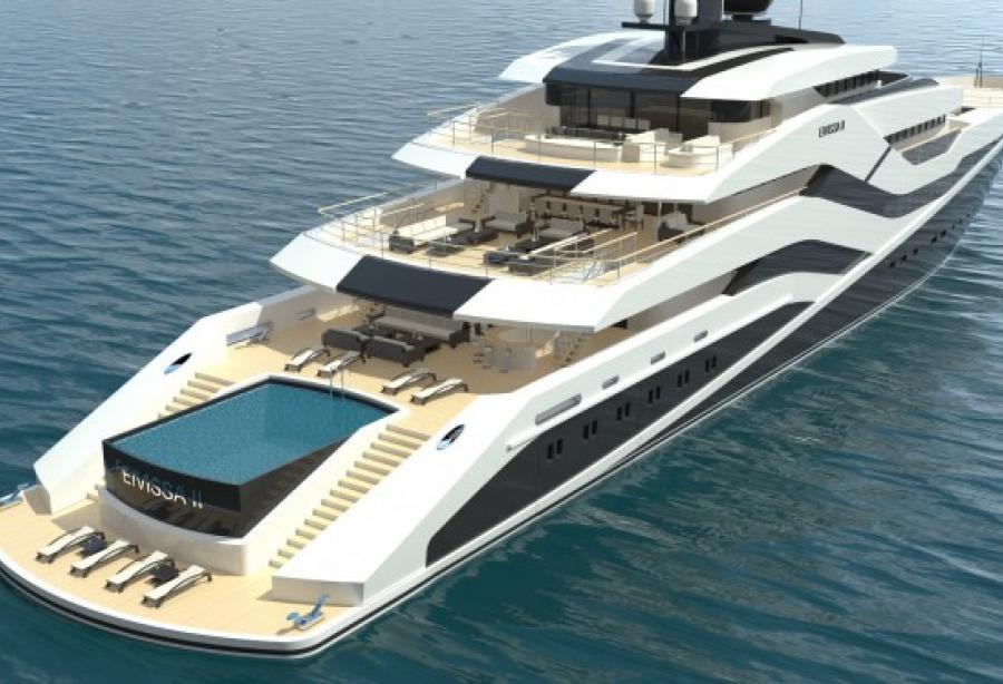 NaoYacht Design presents 76m Elvissa II concept - Yacht Harbour