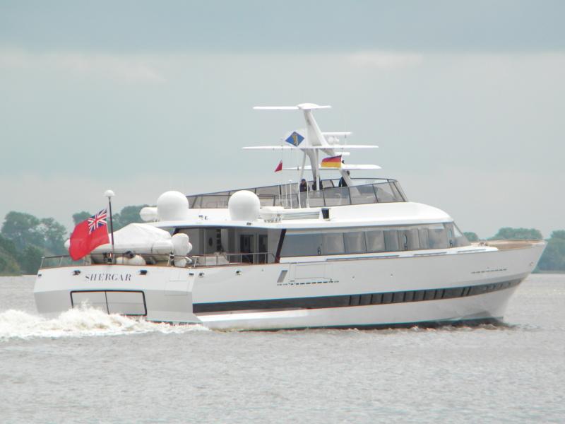 motor yacht shergar