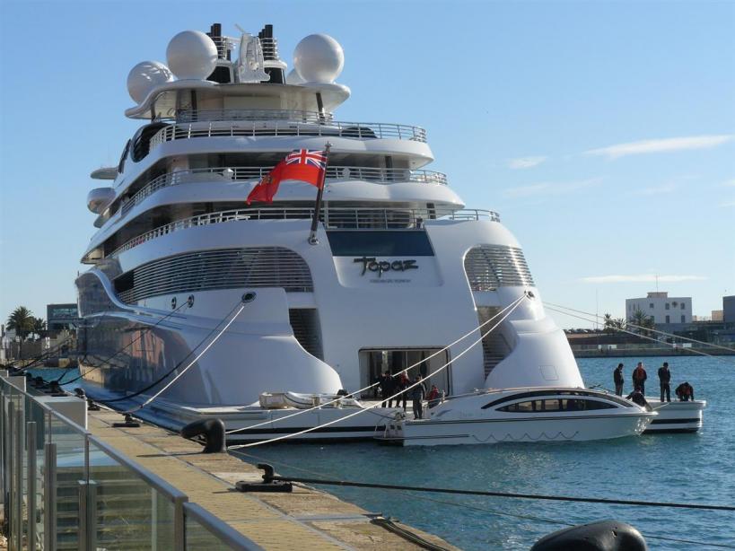 motor yacht topaz - lurssen - yacht harbour