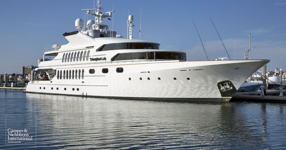 triumphant lady yacht