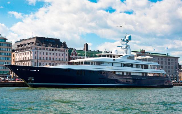 motor yacht named archimedes