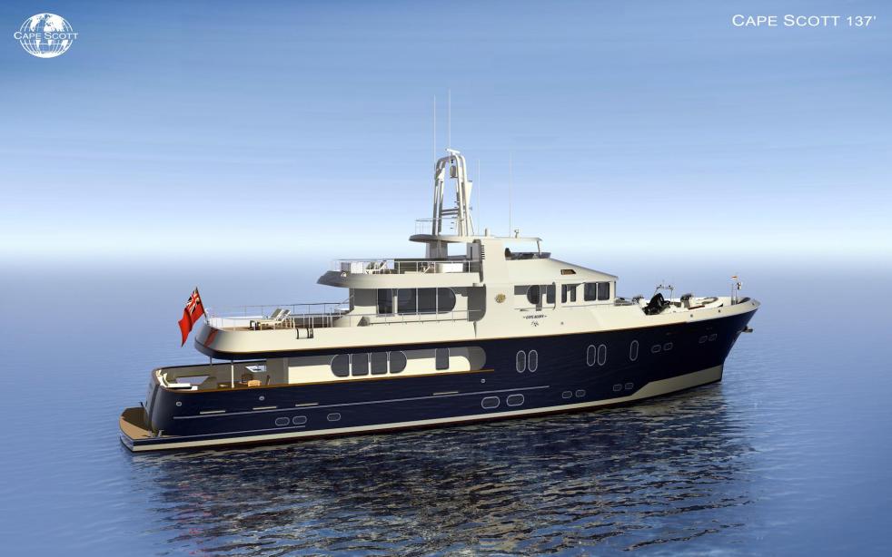 yacht Cape Scott 137