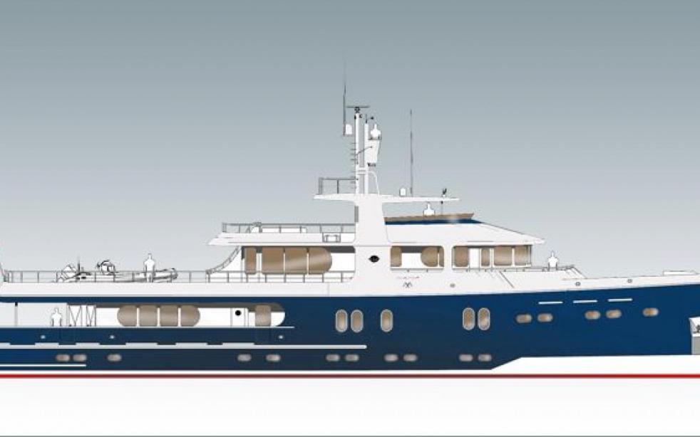 yacht Cape Scott 137