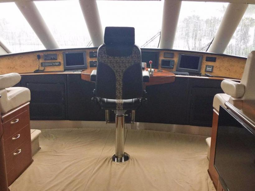 yacht Sea Force IX 81.5 Enclosed Bridge