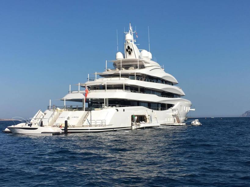 lurssen yacht lady lara