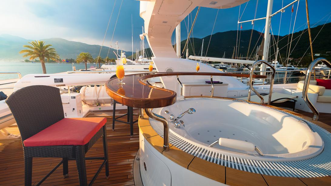 yacht Sea Beauty