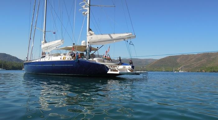 yacht Rosinante of Notika
