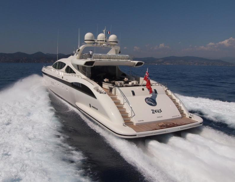 motor yacht zeus