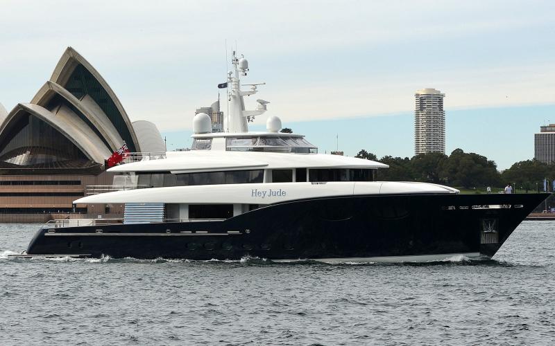 frank lowy yacht hey jude