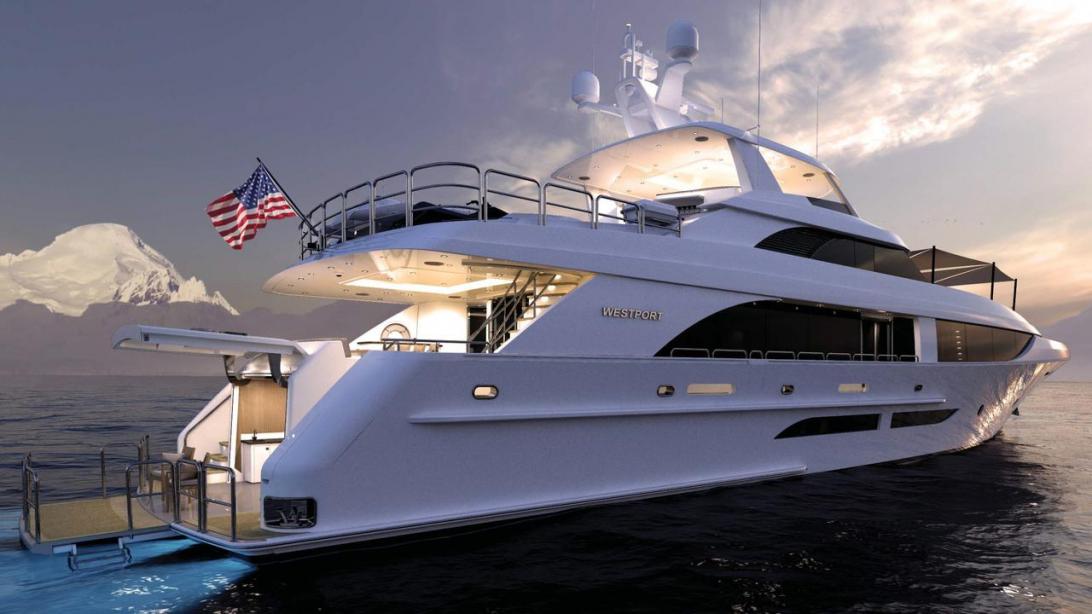 yacht Westport 125