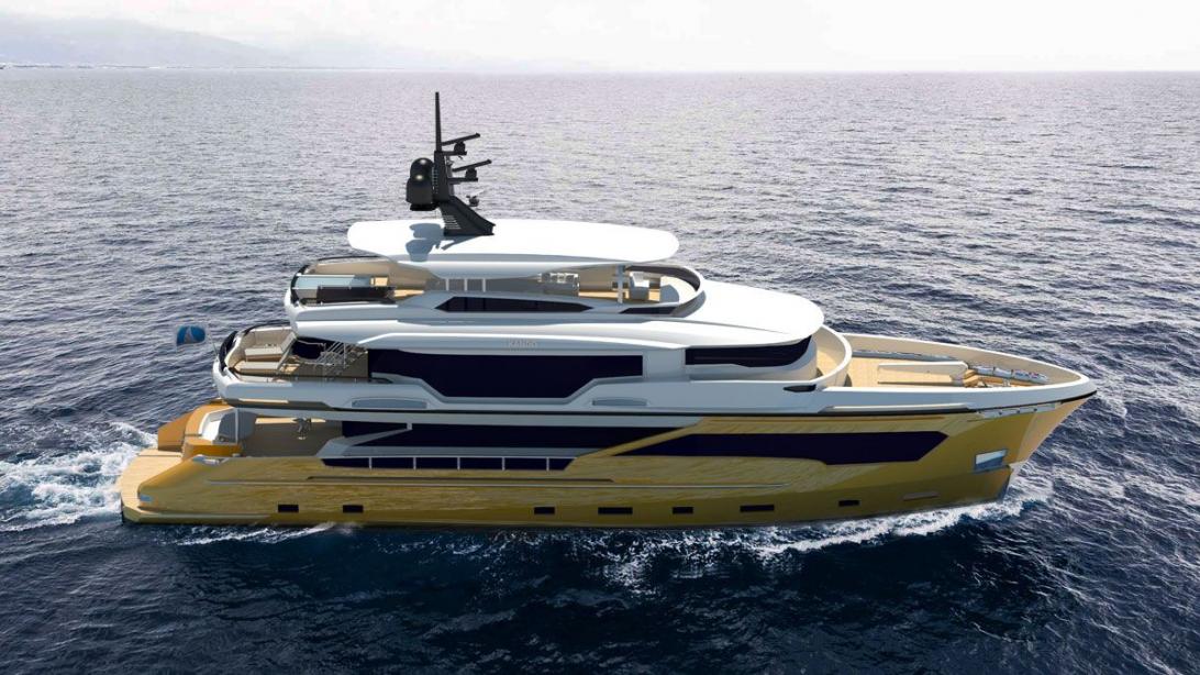 yacht Kando Hull 2