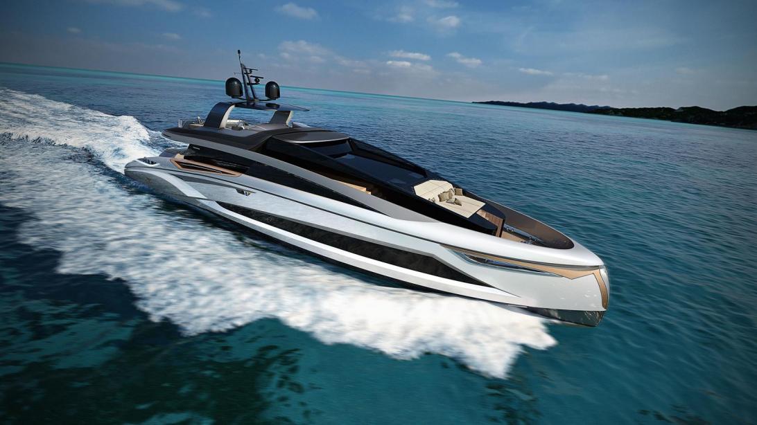 tecnomar 120 yacht