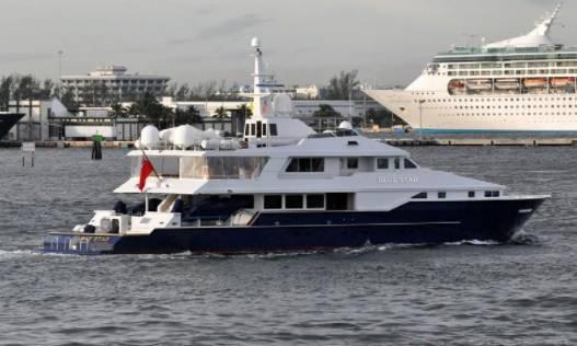 motor yacht blue star