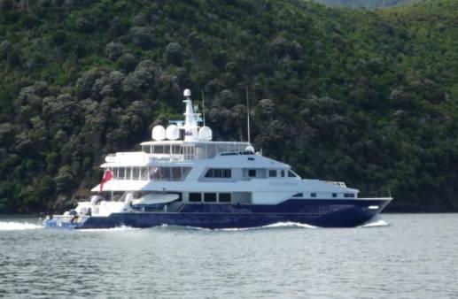 yacht Blue Star