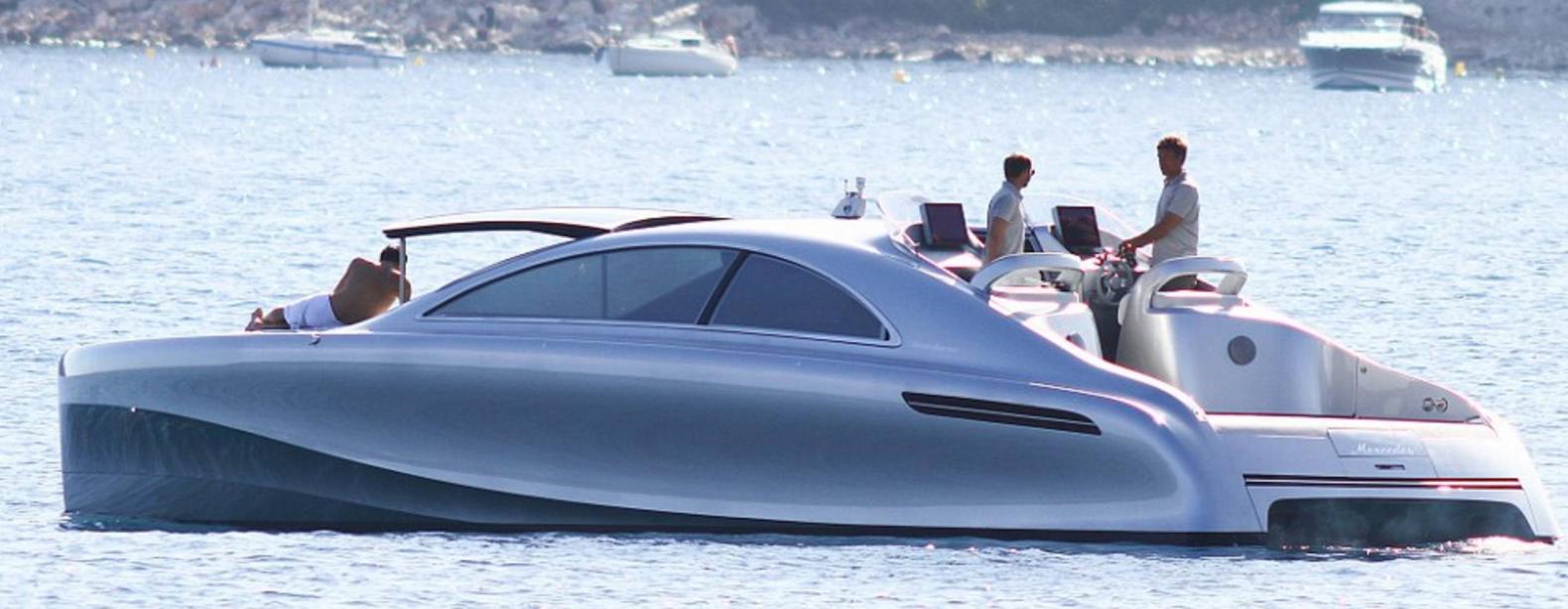 mercedes concept yacht