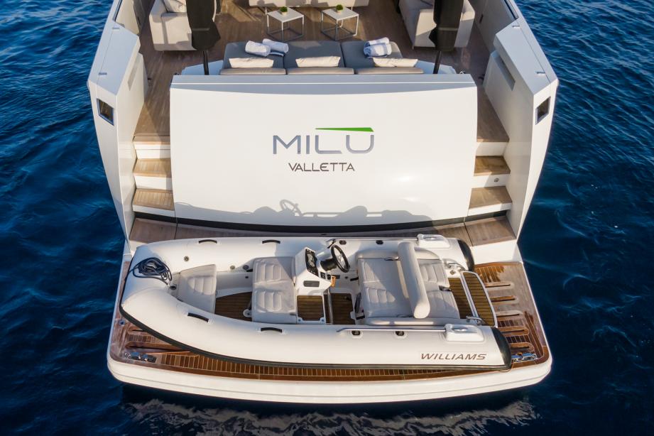 yacht Milu'