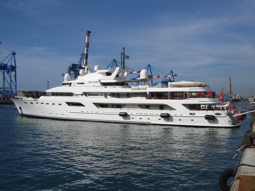 lady haya yacht worth