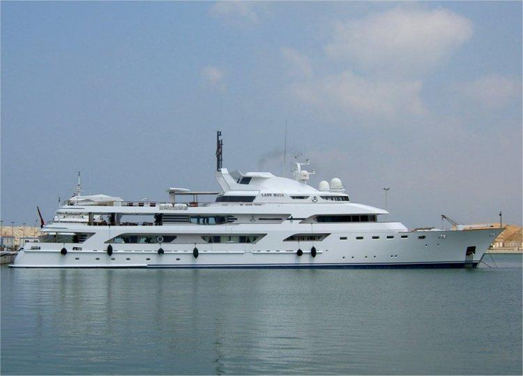 lady haya yacht cost