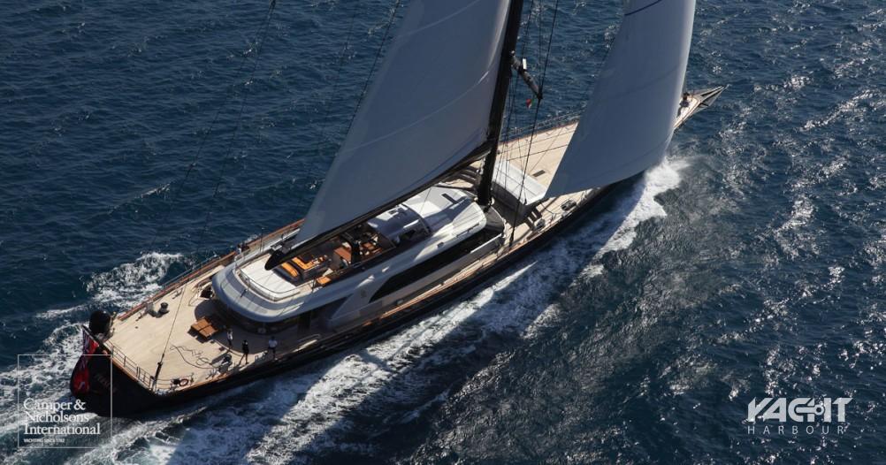 Sailing yacht Perseus^3 Perini Navi Yacht Harbour