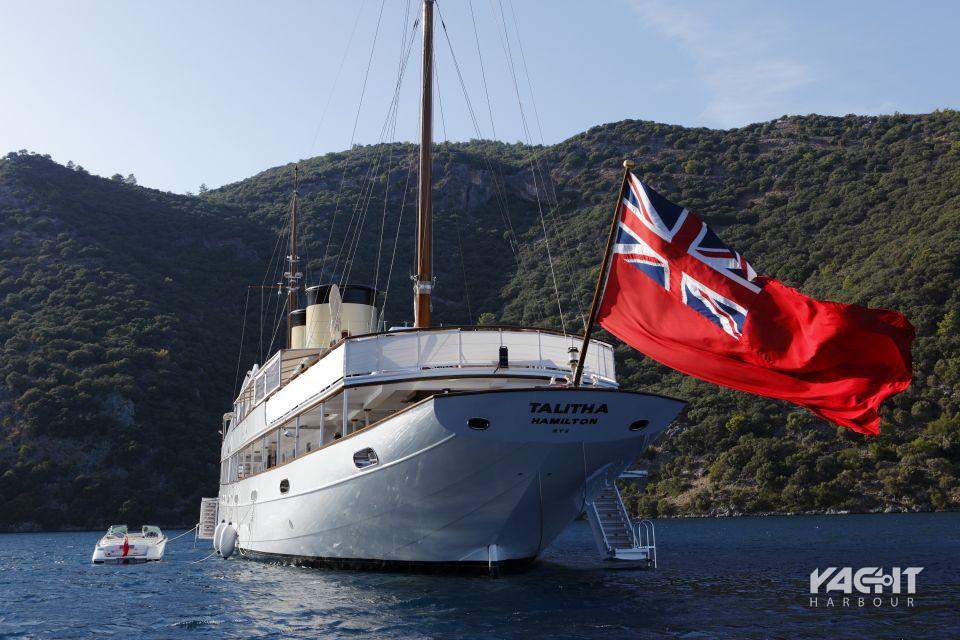 classic yacht talitha