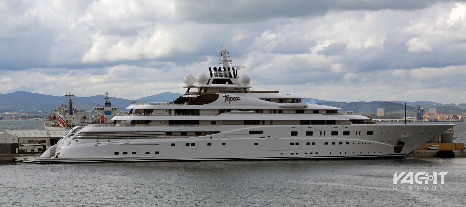 who owns topaz yacht