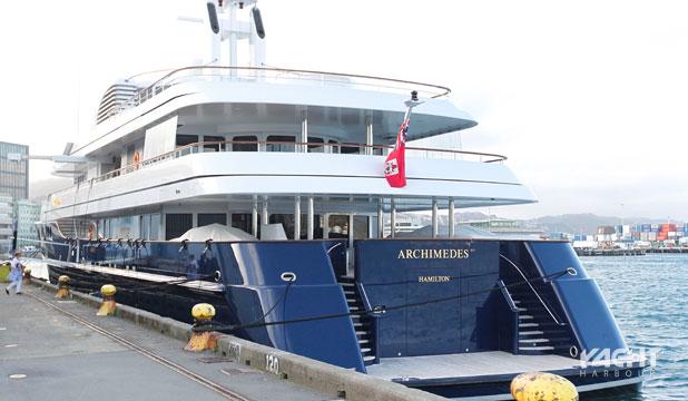 archimedes yacht marine traffic