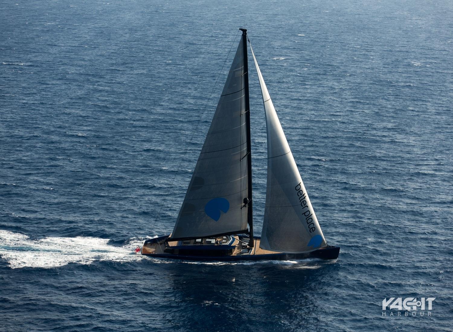 Sailing yacht Better Place Wally Yacht Harbour