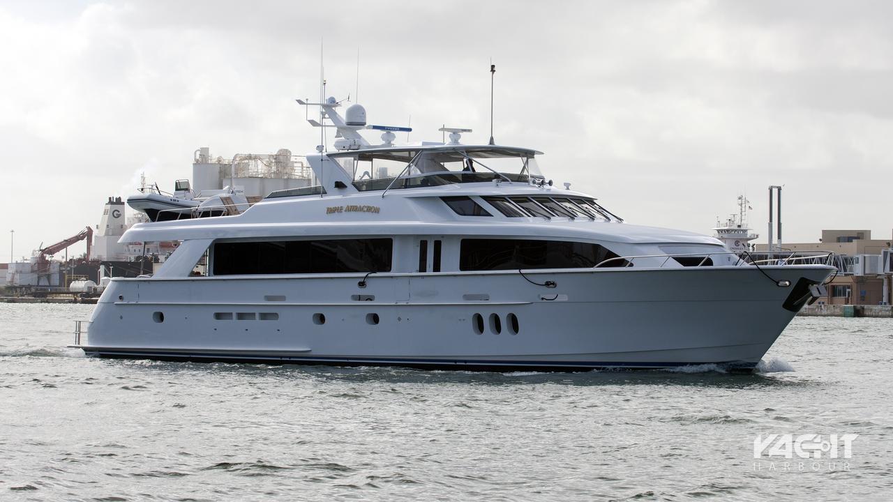 100 foot hatteras yacht