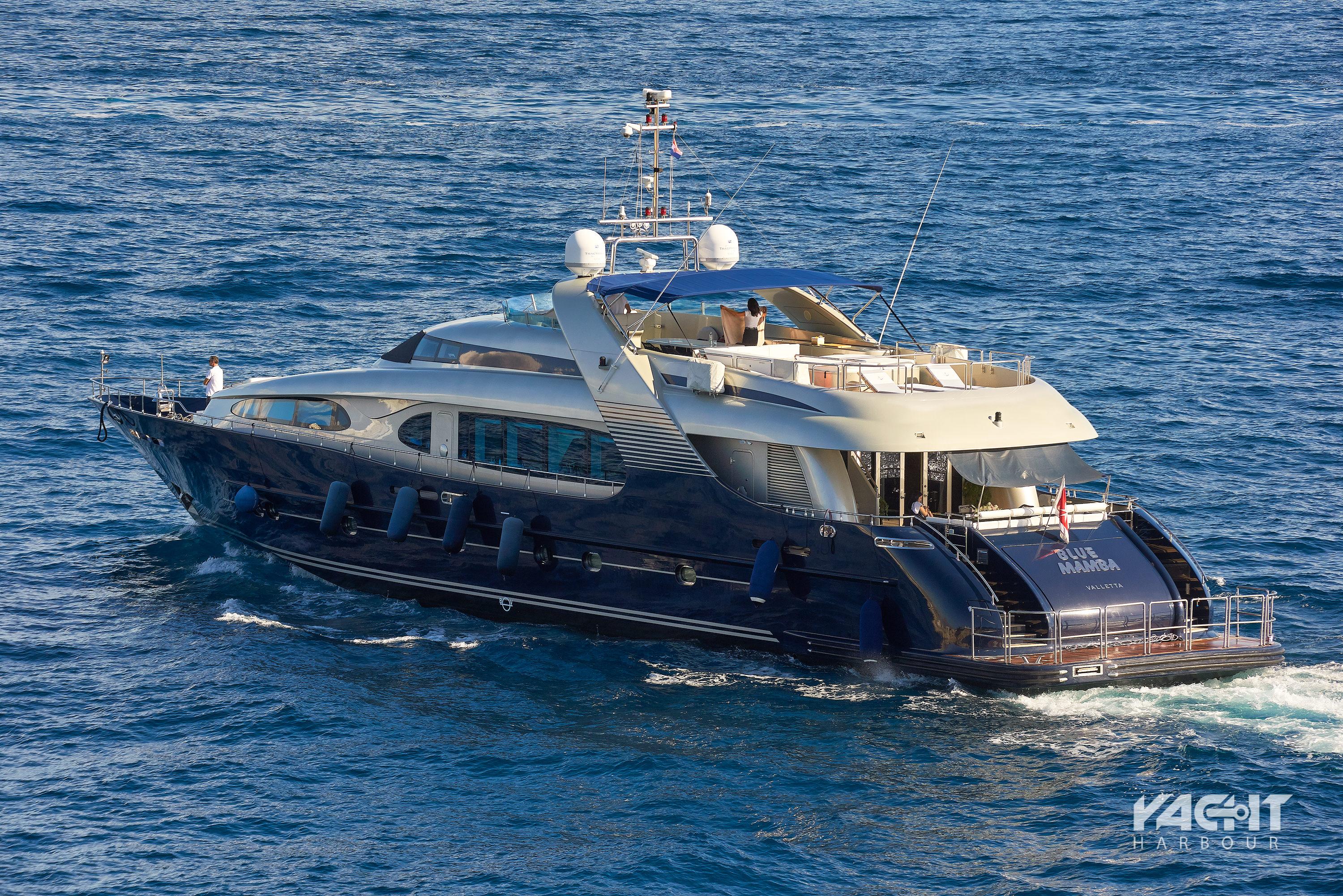 blue mamba yacht