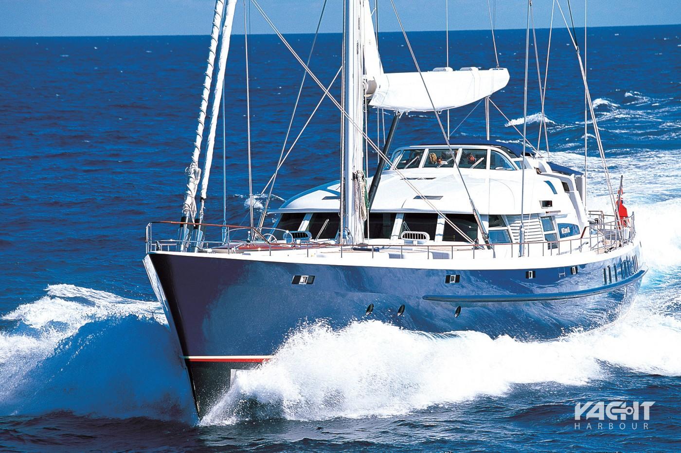 Sailing yacht MITseaAH Pendennis Yacht Harbour