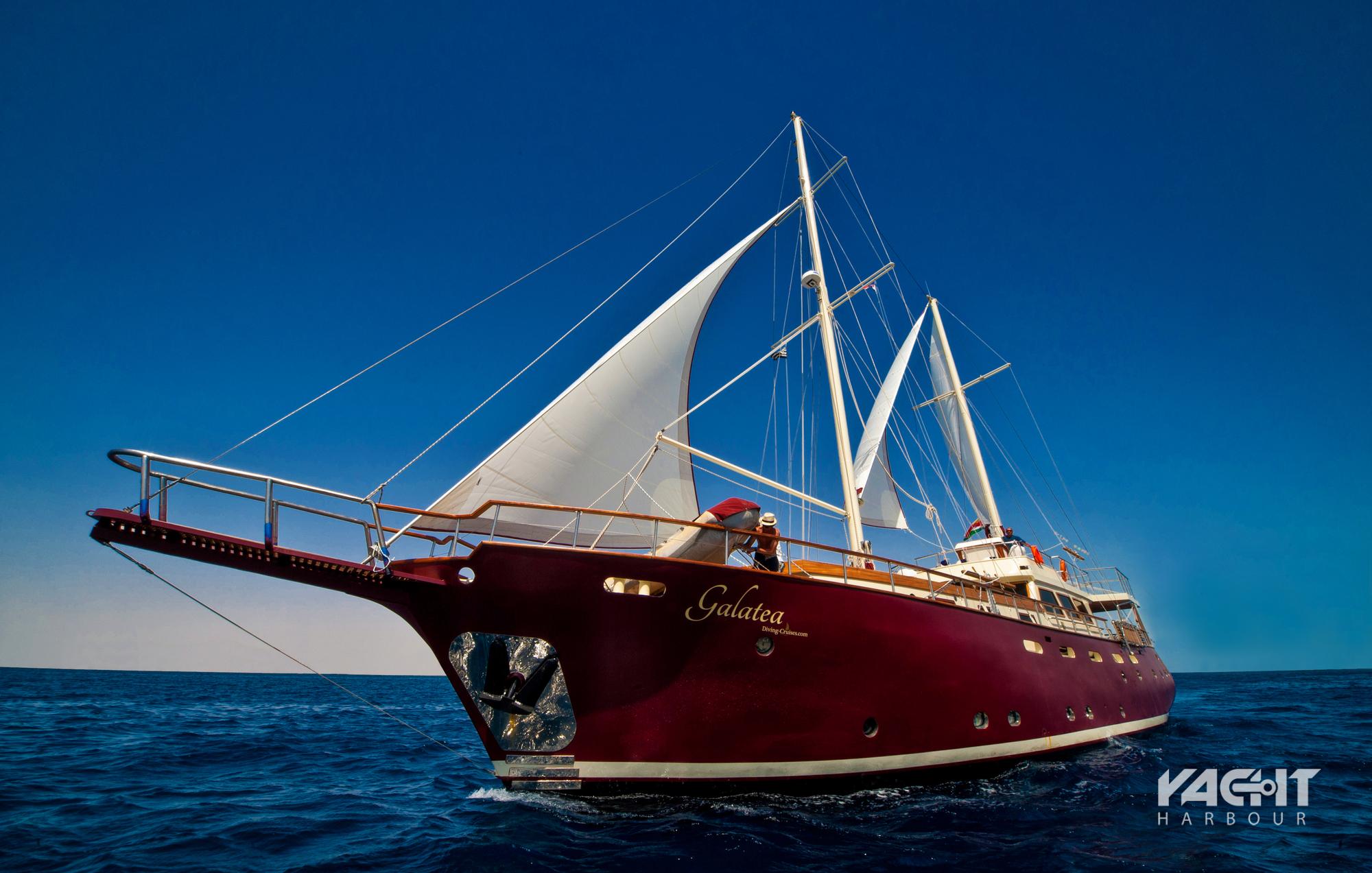 galatea sailing yacht