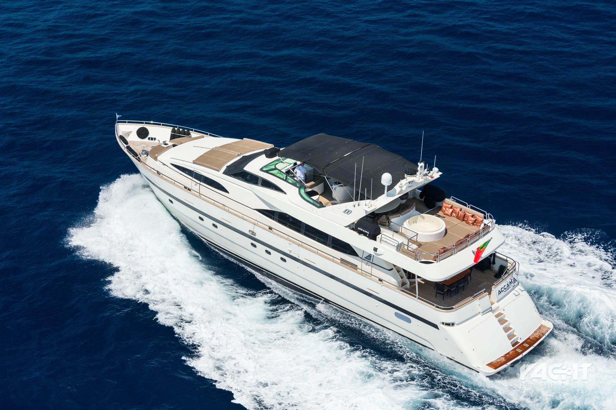 accama yacht for sale
