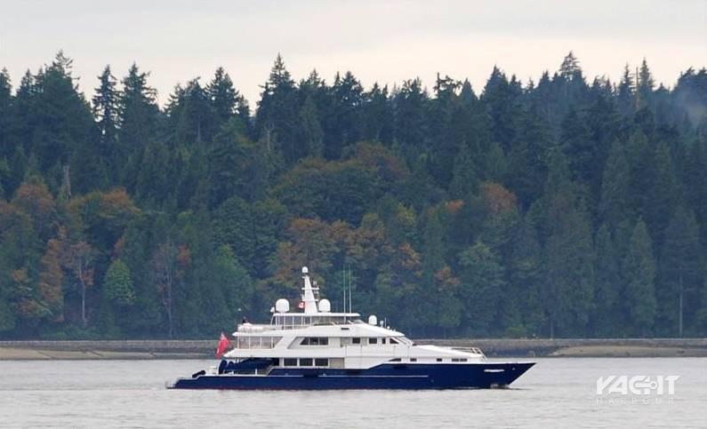 motor yacht blue star