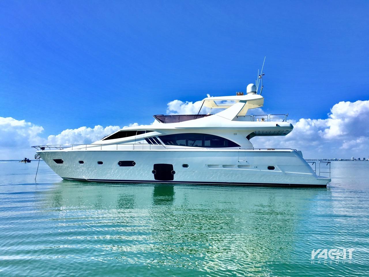 Motor yacht Dr No Ferretti Yacht Harbour