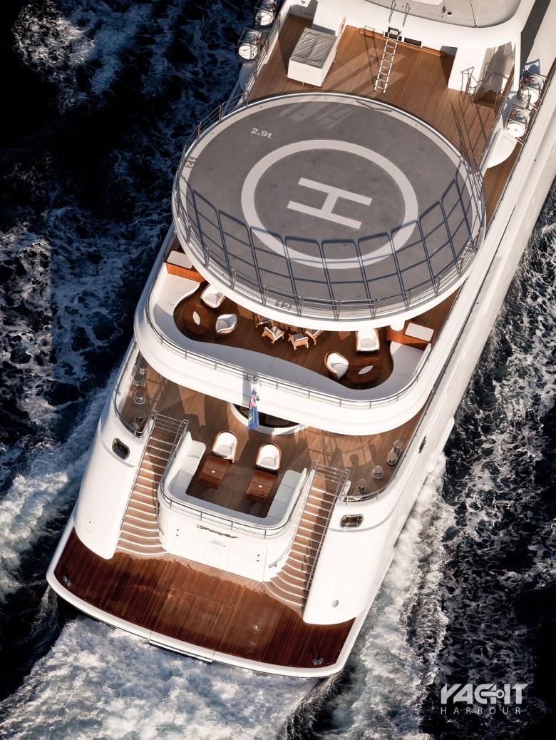 Motor yacht Kosatka Blohm + Voss Yacht Harbour