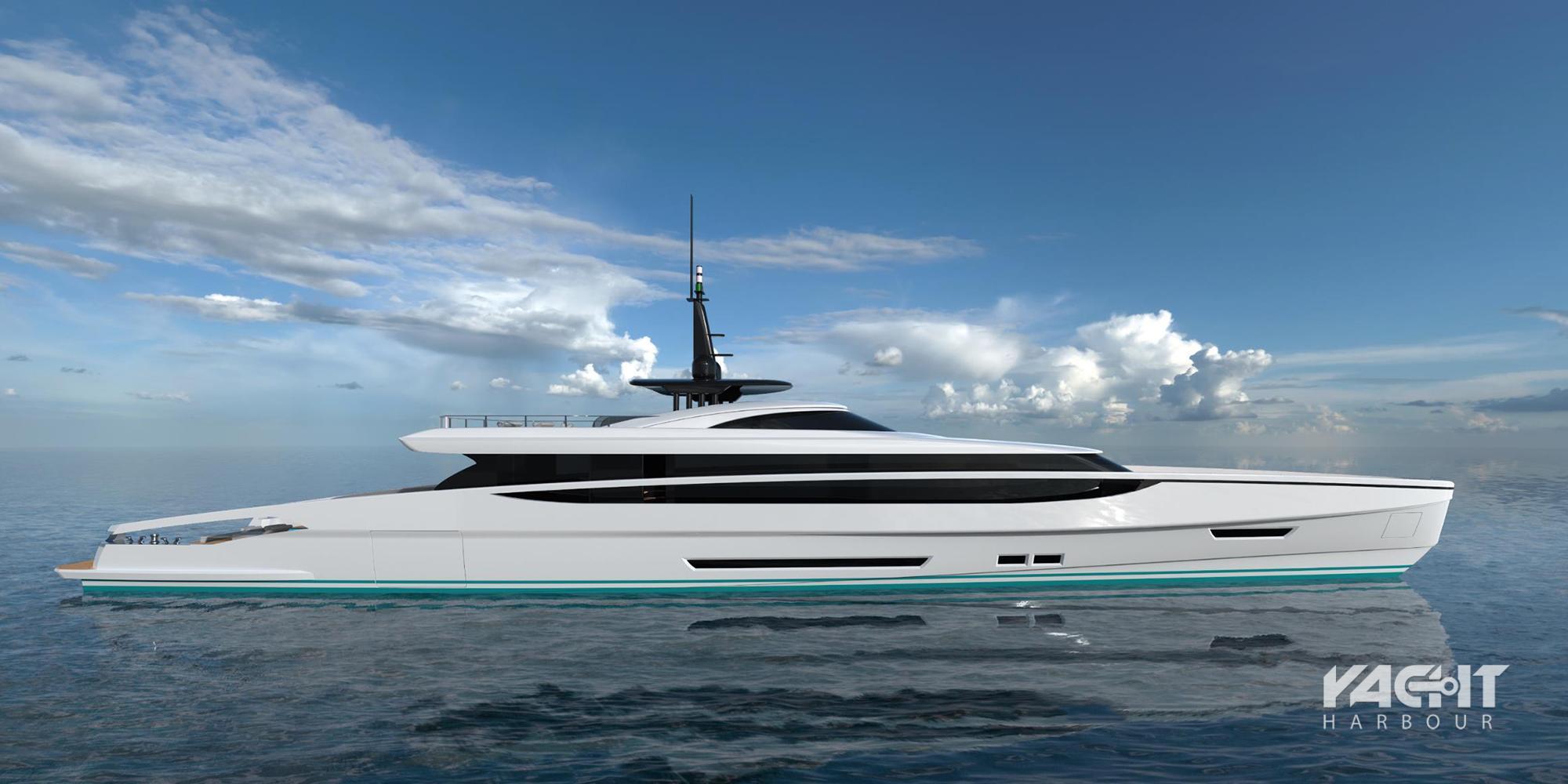 displacement motor yachts