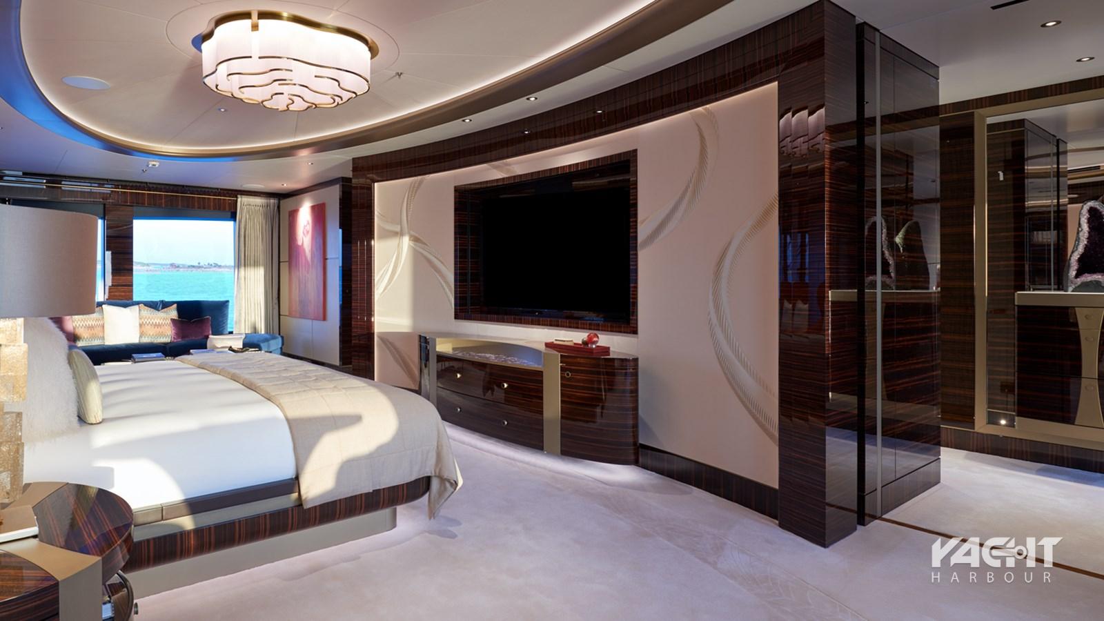 motor yacht arrow interior