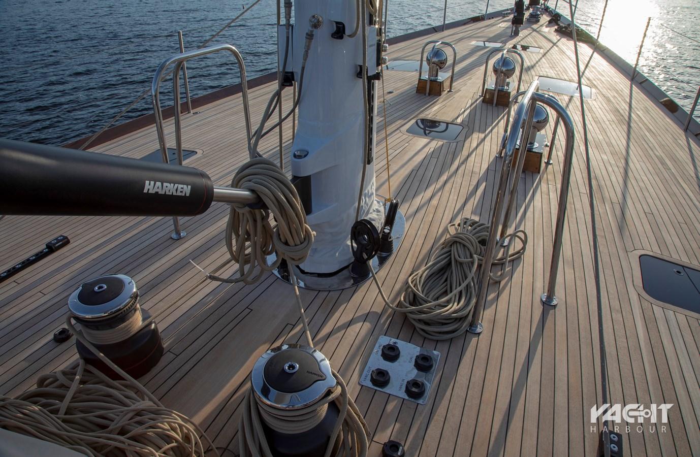 Sailing yacht Sonny III Brooklin Boat Yard Yacht Harbour