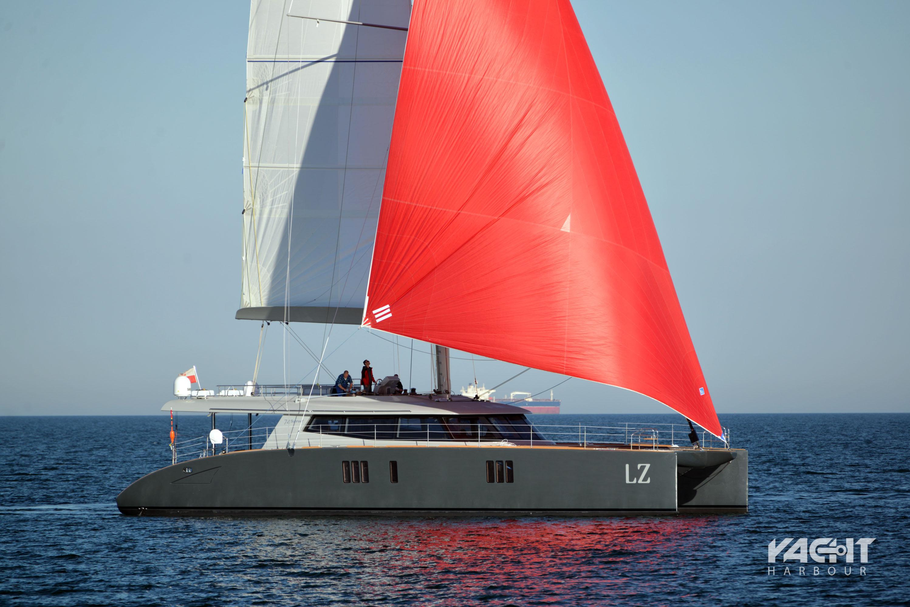Sailing yacht Lucy Z Sunreef Yacht Harbour