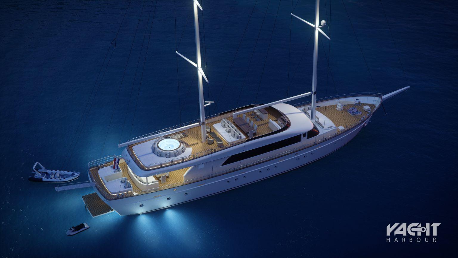 Sailing yacht Love Story Custom Yacht Harbour